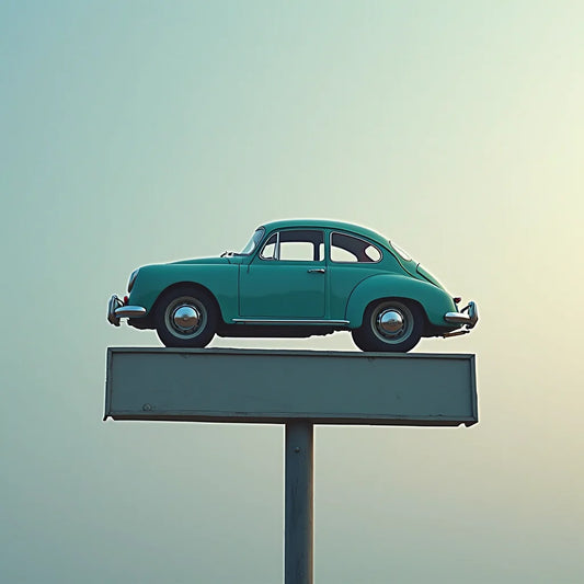 A Car On A Sign - What a Car on a Sign Reveals About Brand Impact and Trust